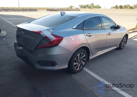 2017 Honda Civic Ex из США, поврежденный, VIN 19XFC2F75HE220982